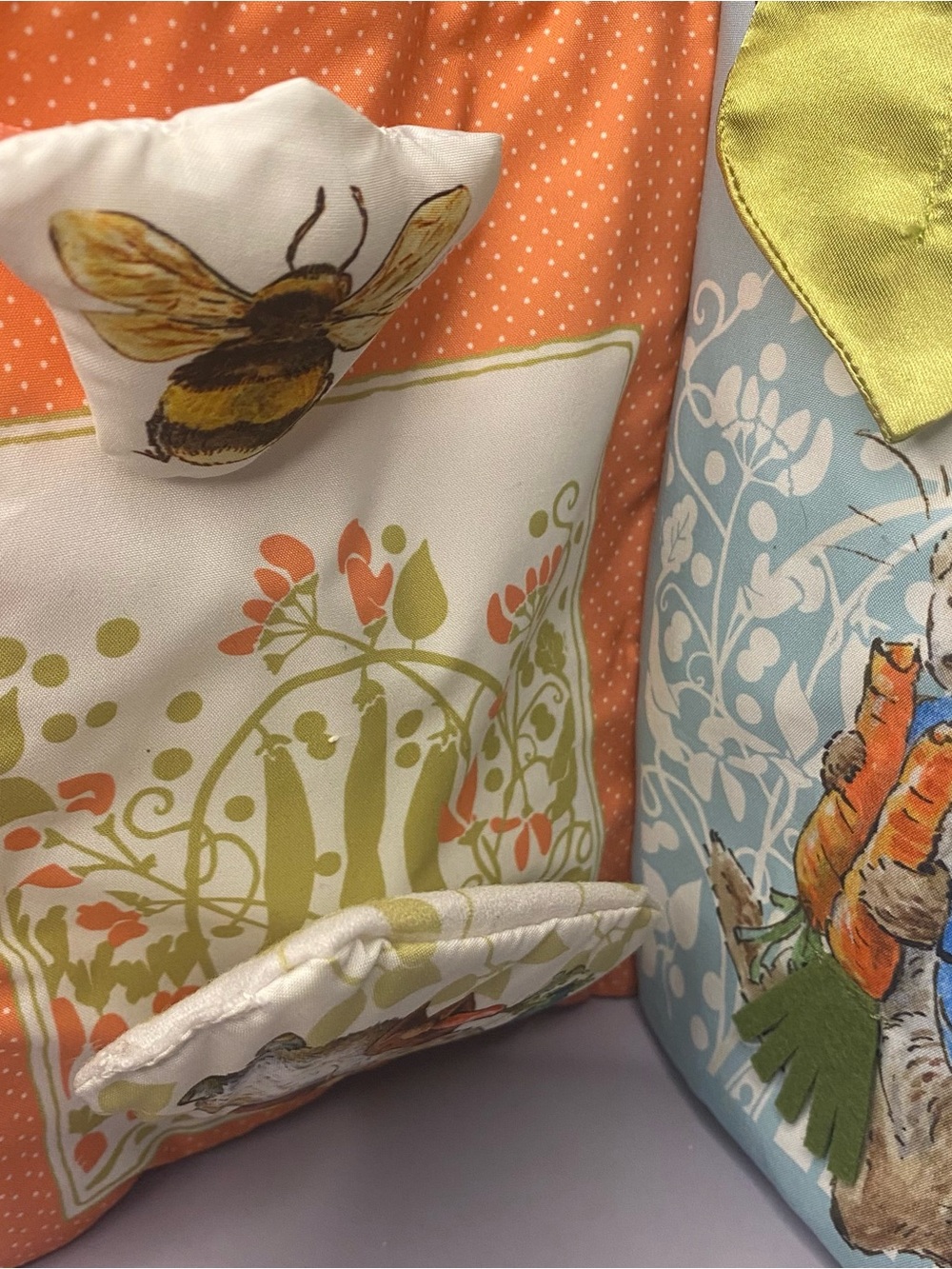 Peter Rabbit Plush Soft Activity Book - Orange Trim - Picture 5 of 15